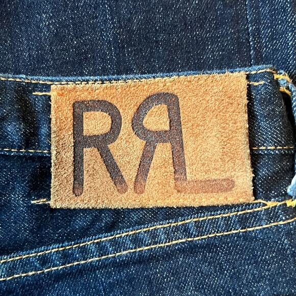 Ralph Lauren Double RL Stretch Skinny Fit Japan Woven Selvedge Denim 26 - Picture 13 of 13